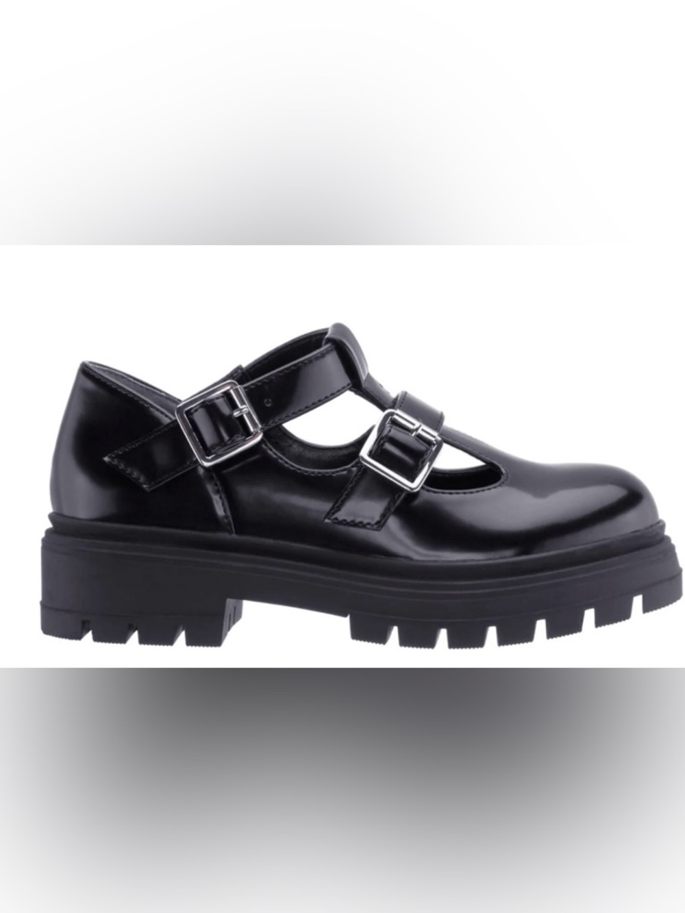 Nina -Kids Lucia lug mary jane platform shoe